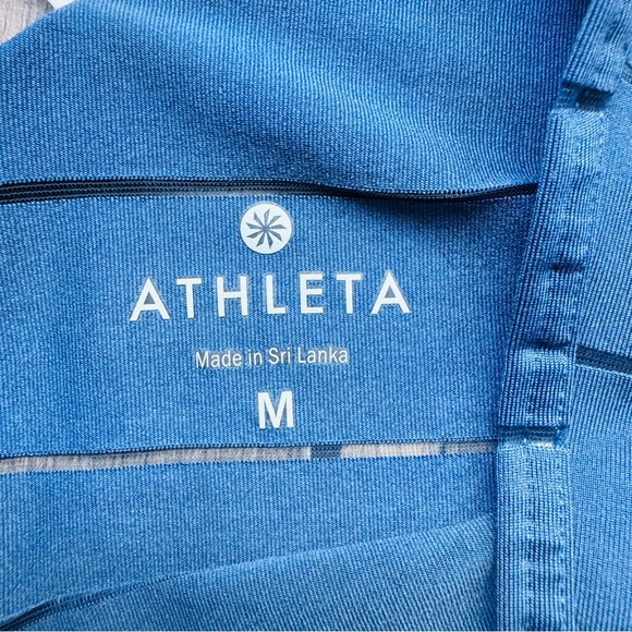 Athleta Max out Chi workout tank low back side tie size medium - Picture 3 of 8